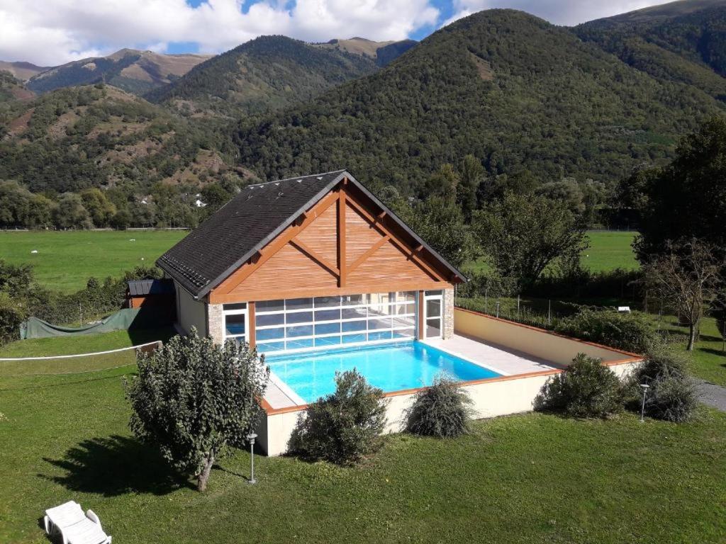 Ferienwohnung Le Nid Douillet Du Pic D'Aran Bagnères-de-Luchon Exterior foto
